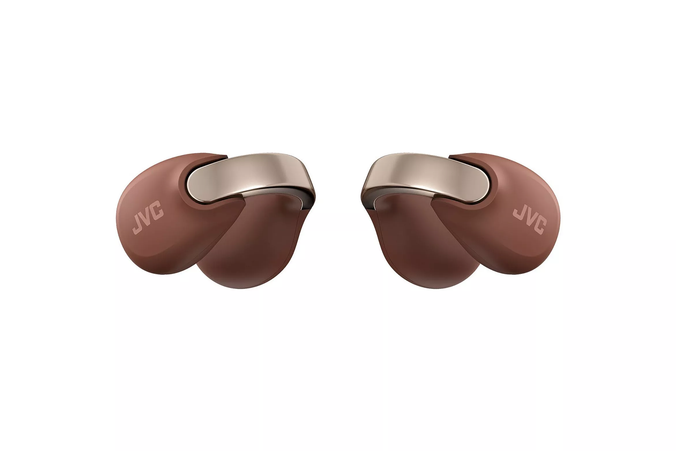 Auriculares JVC inalámbricos Bluetooth 5.3 intrauriculares abiertos marrón con control volumen