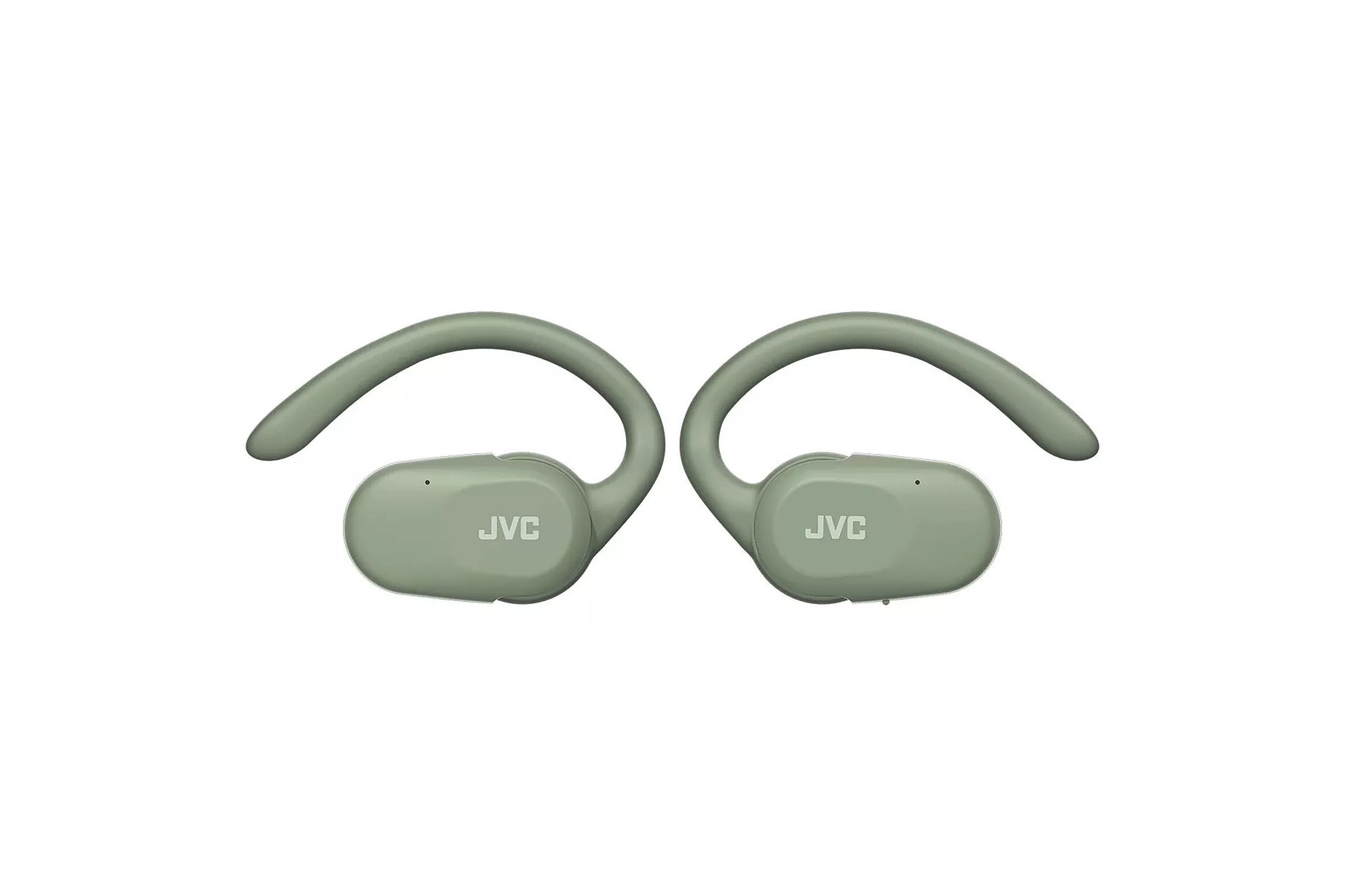 Auriculares JVC inalámbricos Bluetooth 5.4 True Wireless intrauriculares verdes, ultra ligeros y sonido abierto