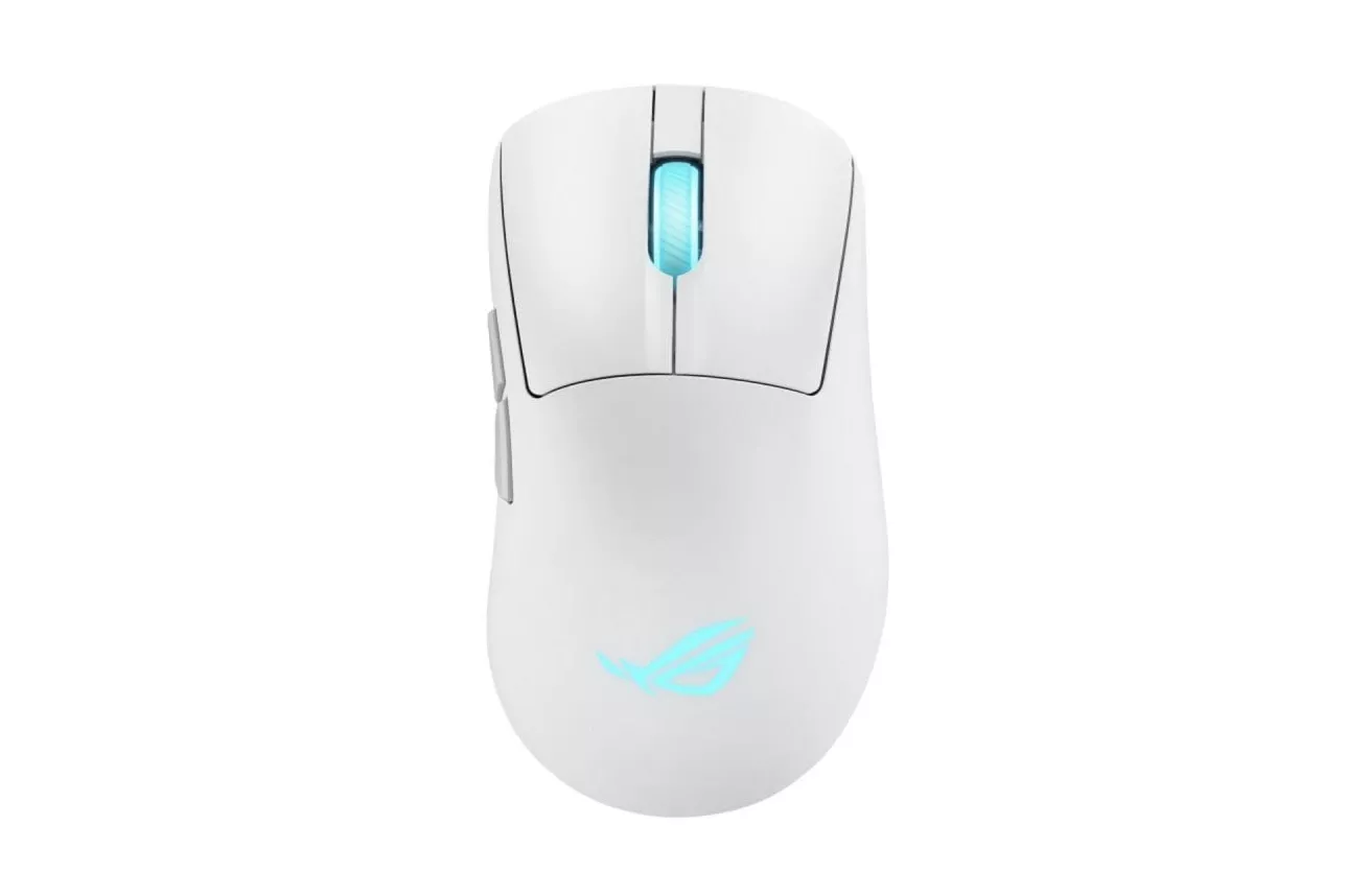 Ratón Gaming ASUS ROG Keris II Origin Blanco 42000 DPI 8000Hz Wireless Bluetooth RGB
