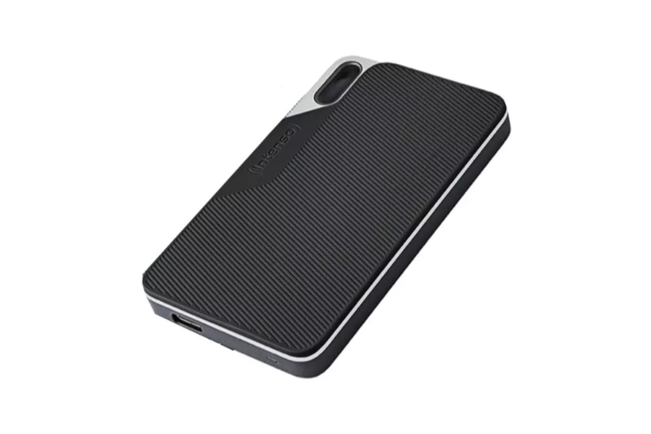 SSD Intenso TX100 1TB USB Tipo C 3.2 Gen 1, 0,5 Gbit/s, Negro, Pantalla LCD