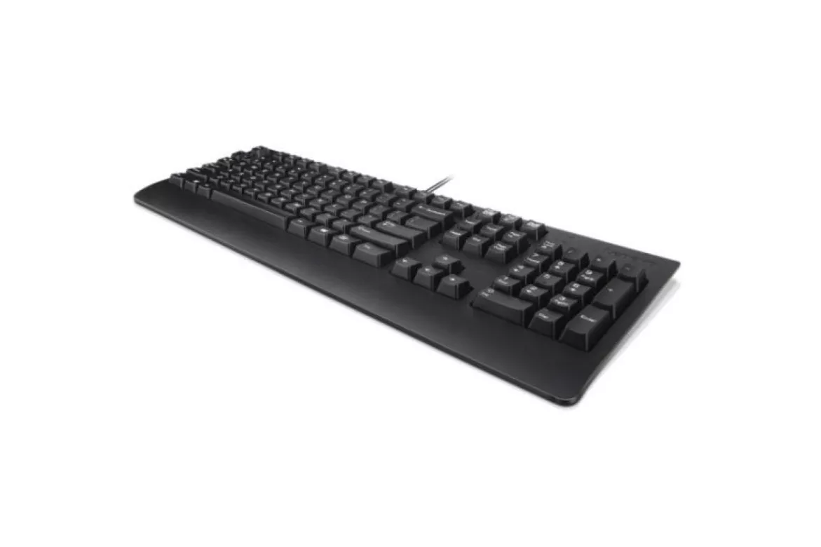 Teclado Lenovo Preferred Pro II Alámbrico USB QWERTY Español Descansa Muñecas Negro