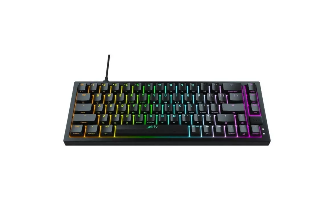 Teclado Mecánico CHERRY XTRFY K5 Compact RGB Kailh Red 68 Teclas 65% Español Alámbrico