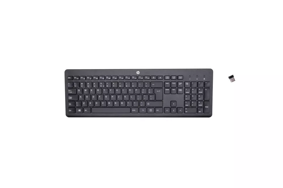 Teclado membrana HP 230 Wireless Keyboard Layout ES inalámbrico tamaño completo negro