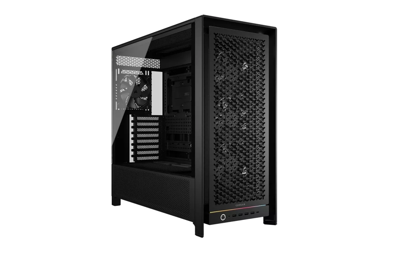 Corsair FRAME 5000 RS Torre E-ATX Cristal Templado USB-C Color Negro