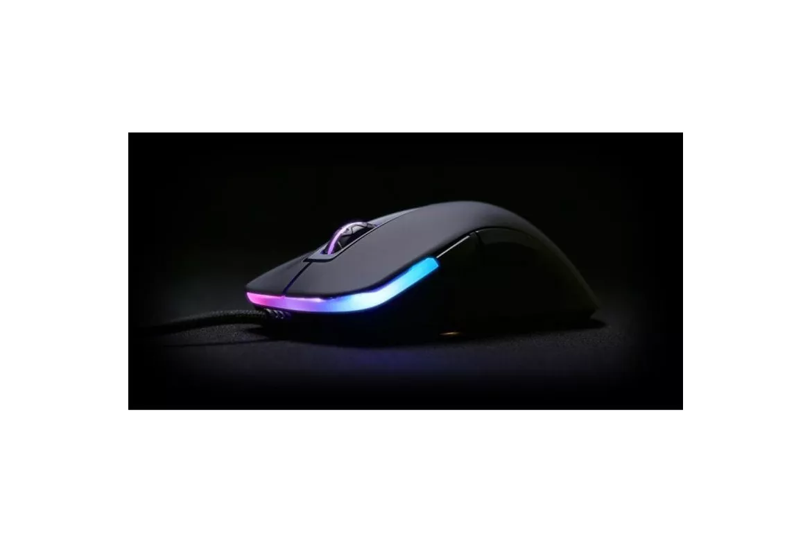 Ratón CHERRY XTRFY M1 RGB 7200 DPI Óptico 5 Botones Ergonomía Iluminación Multi