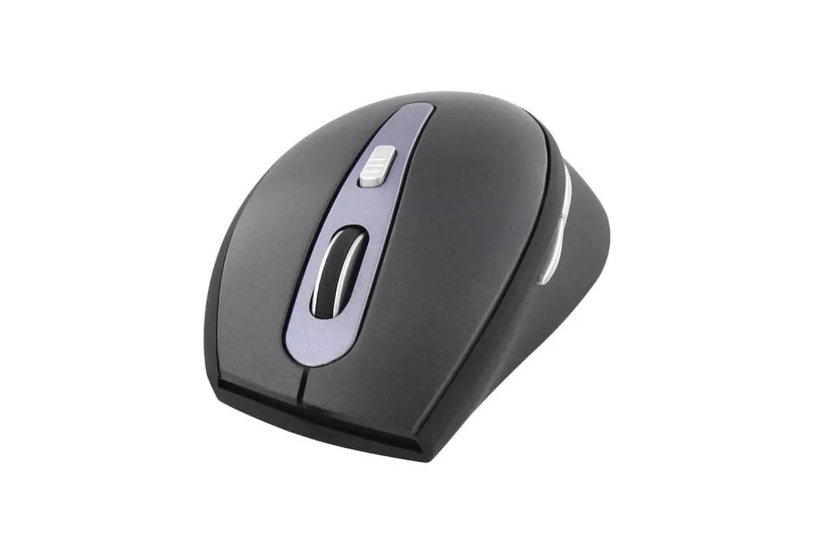 Ratón inalámbrico T'nB MWOFFICE 2400DPI 6 botones diseño ergonómico mano derecha negro