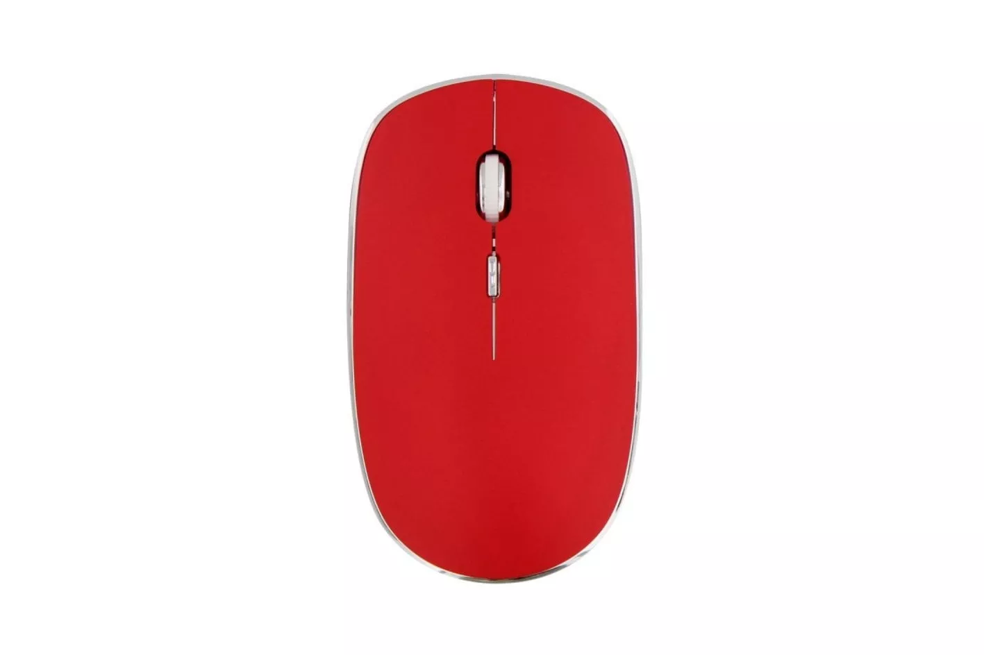 Ratón inalámbrico T'nB MWRUBBY6 Ambidextro 1600 DPI Rojo Plata clic silencioso