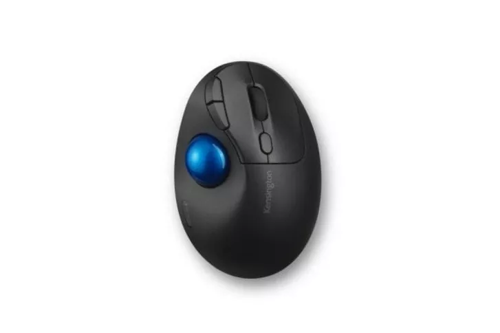 Ratón Kensington Pro Fit Ergo TB450 Trackball 1600DPI Wireless Bluetooth Negro/Azul