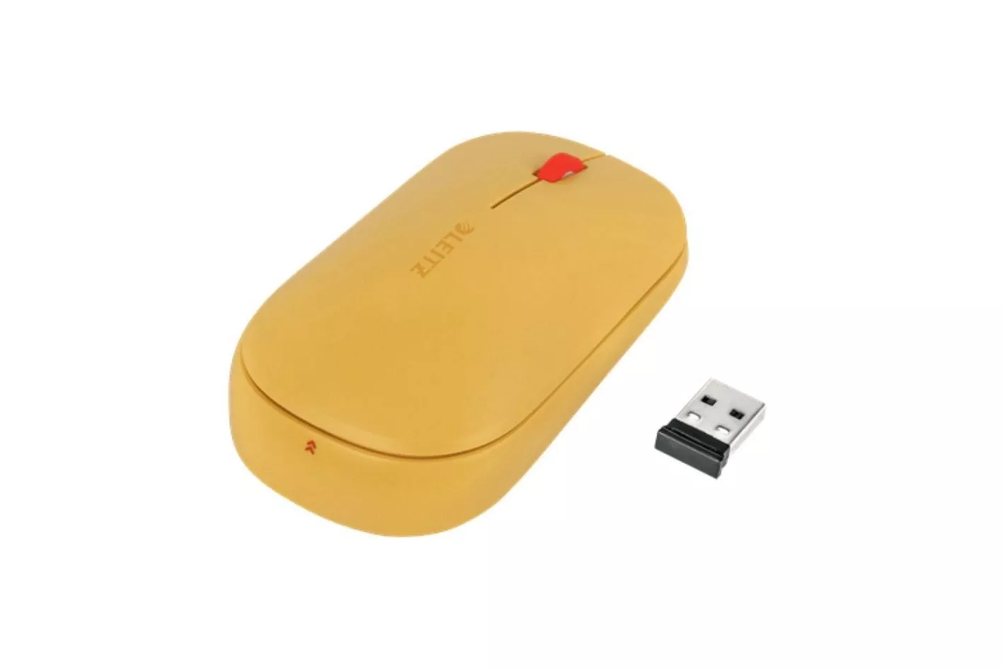 Ratón Leitz Cosy Ambidextro 4000 DPI RF Wireless Bluetooth Naranja