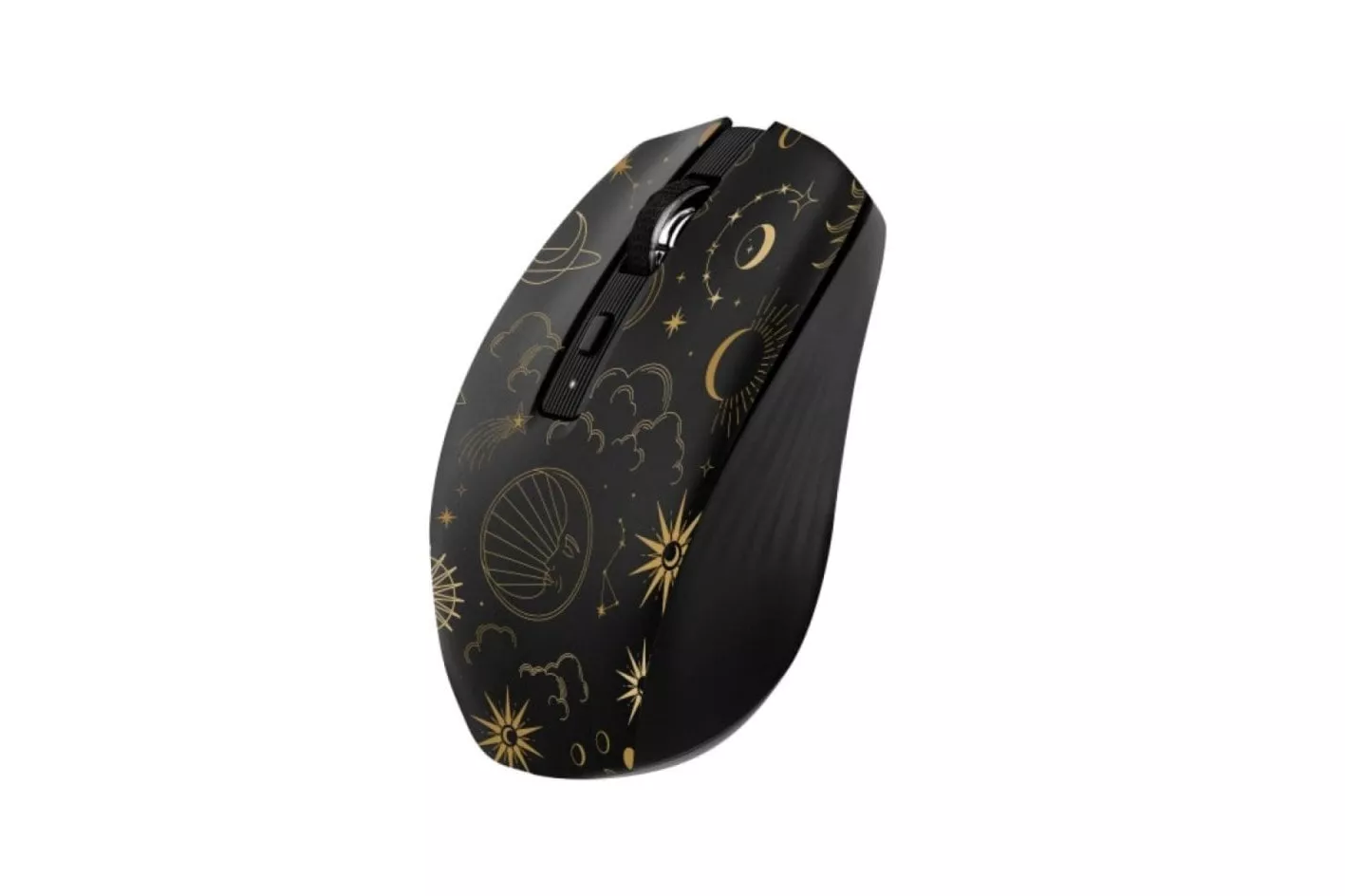 Ratón T'nB ASTRO Bluetooth USB Type-A 1600 DPI 6 Botones Recargable Negro