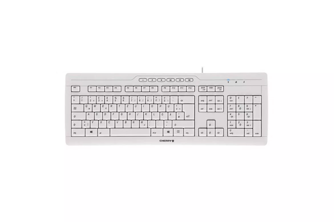 Teclado Cherry STREAM 3.0 Gris