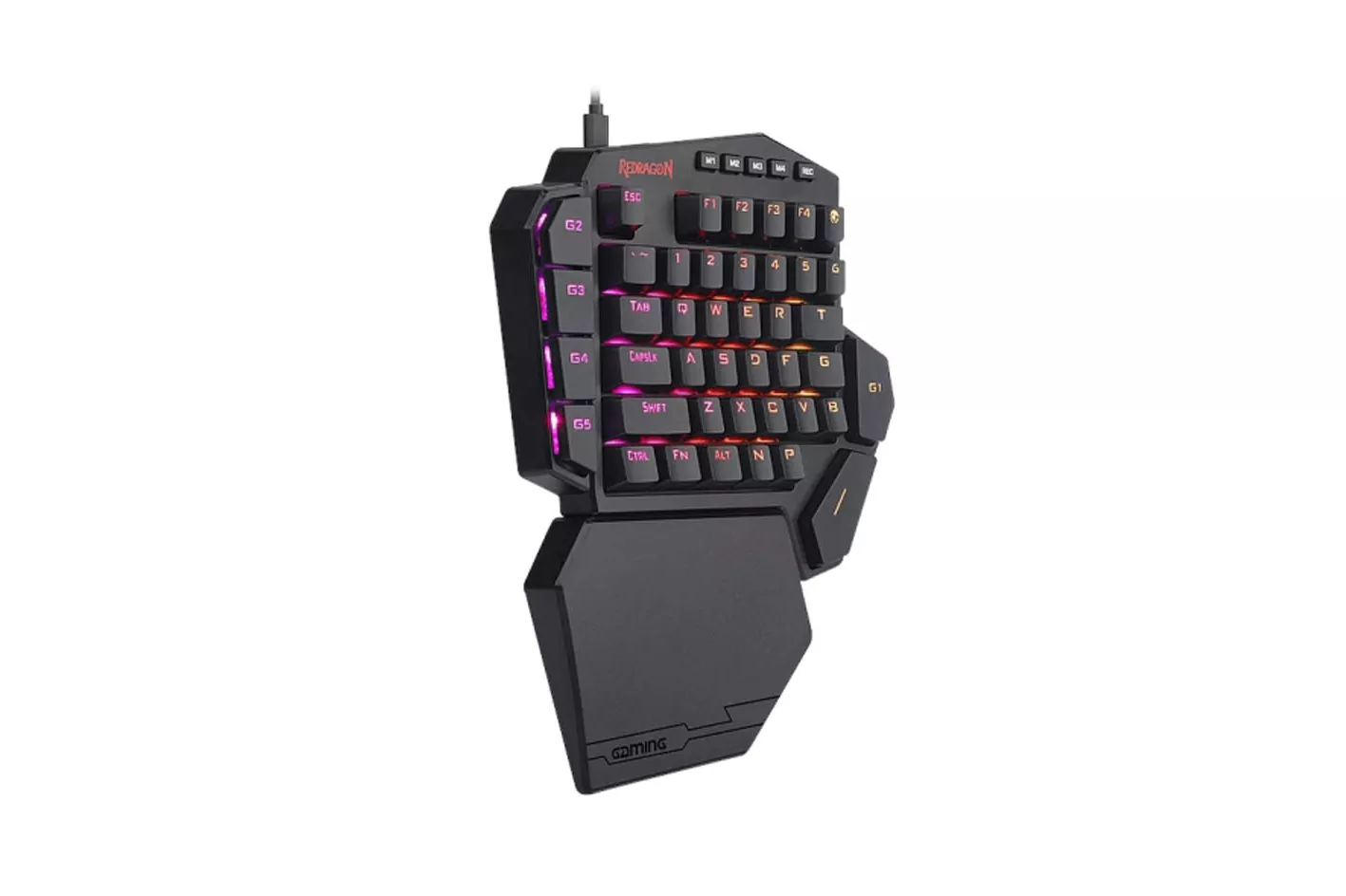 Teclado Redragon Diti Gaming RGB Blue Switch Negro