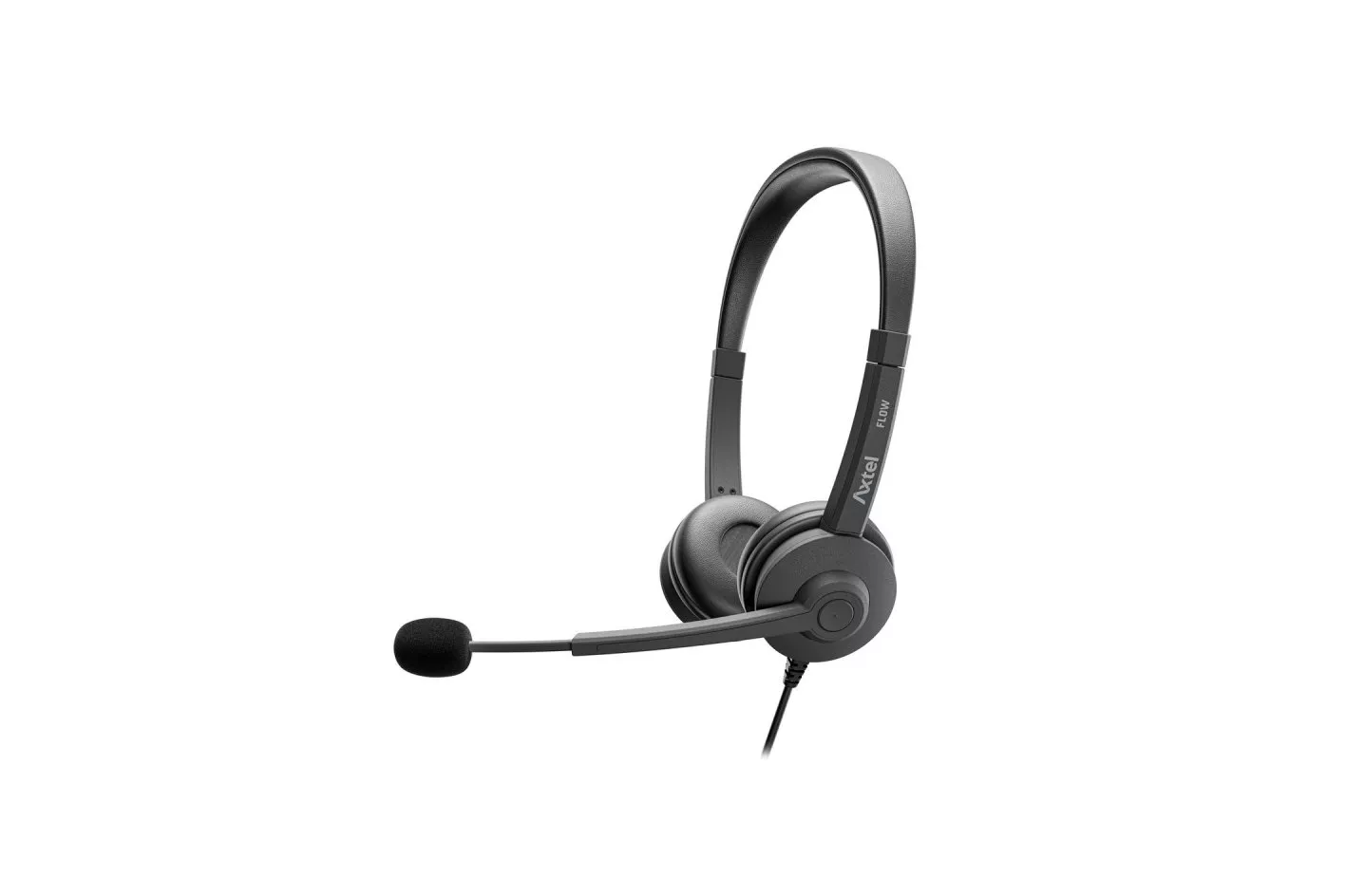 Auricular Axtel AXH-FLOWUCDC Binaural Alámbrico USB-C/A Diadema Negros Reducción Ruido