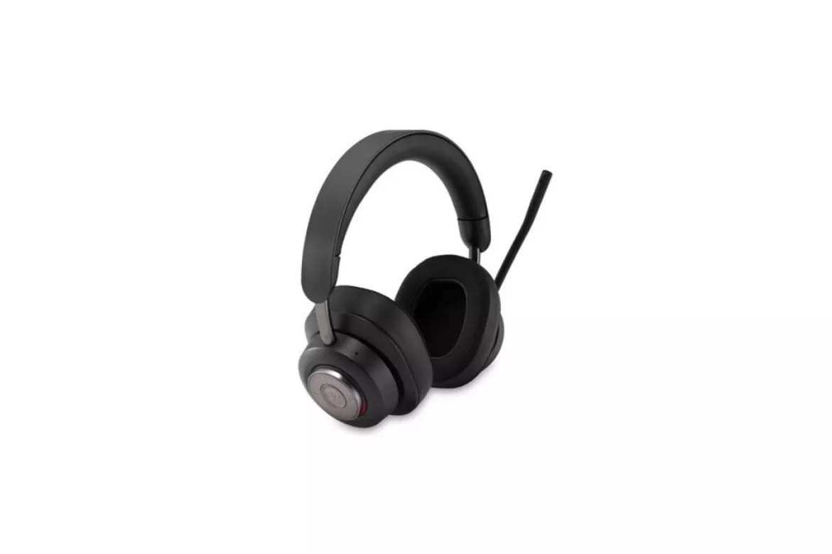 Auricular Bluetooth Kensington H3000 Cancelación Ruido IA, 60h, USB-C, Gaming, Negro