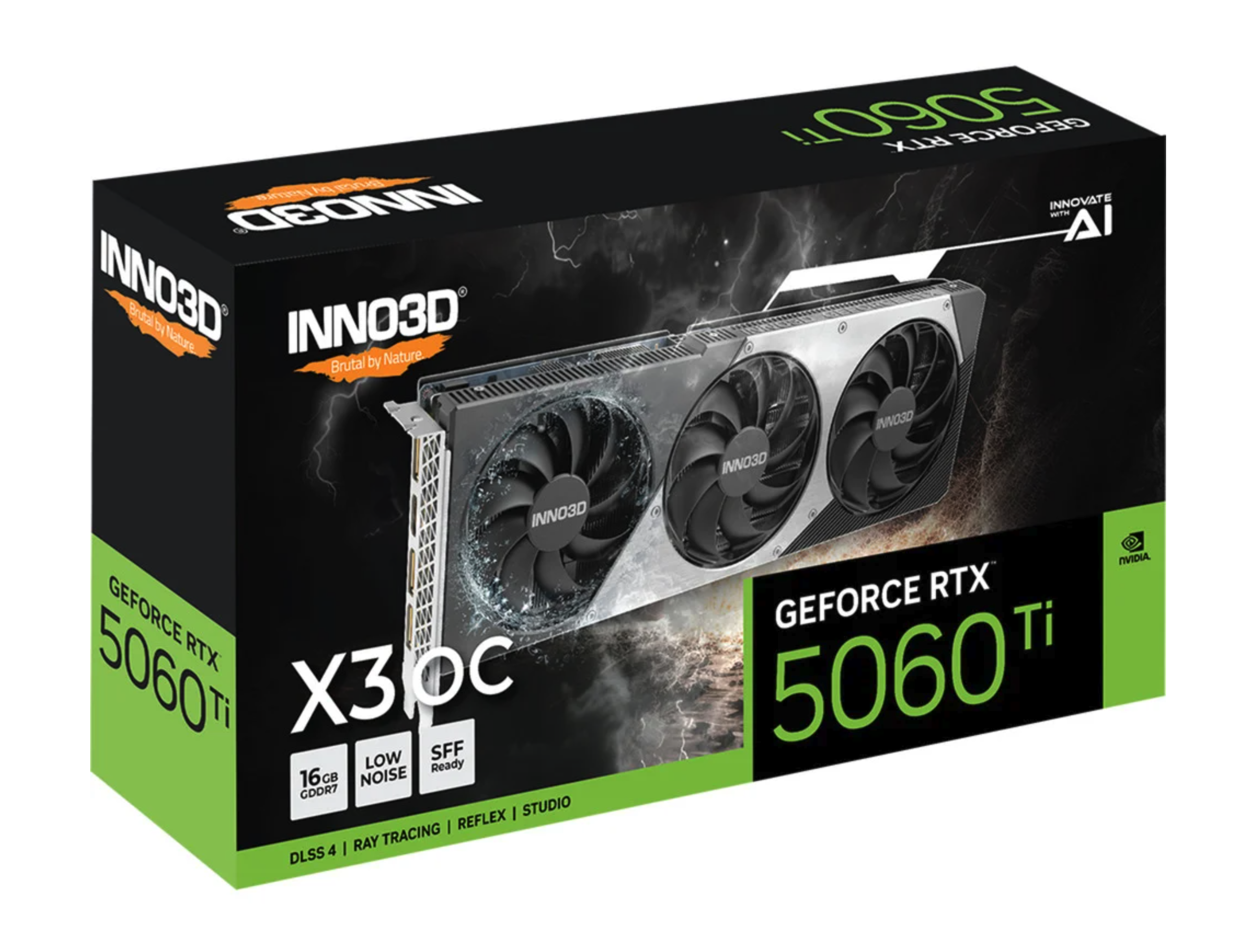 INNO3D GeForce RTX 5060 Ti 16GB X3 OC: Comparador de Precios