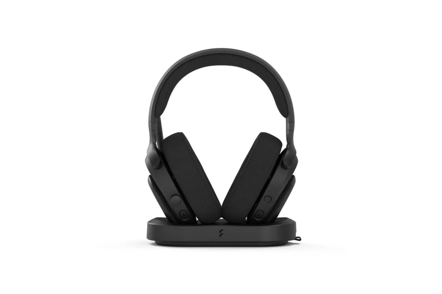 Auricular Fractal Design Scape Inalámbrico y Alámbrico Negro con Base de Carga y Micrófono Boom