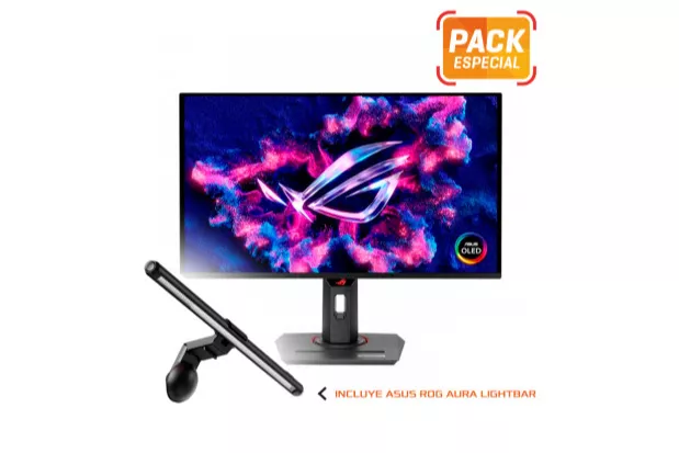 Asus ROG Strix XG27UCDMG + ROG Aura LightBar - Pack monitor + Barra de luz