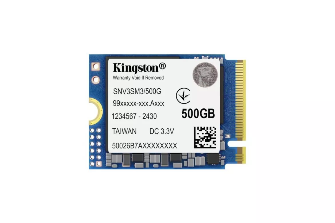SSD Kingston NV3 500GB M.2 2230 PCIe 4.0 NVMe 3D NAND Alto Rendimiento