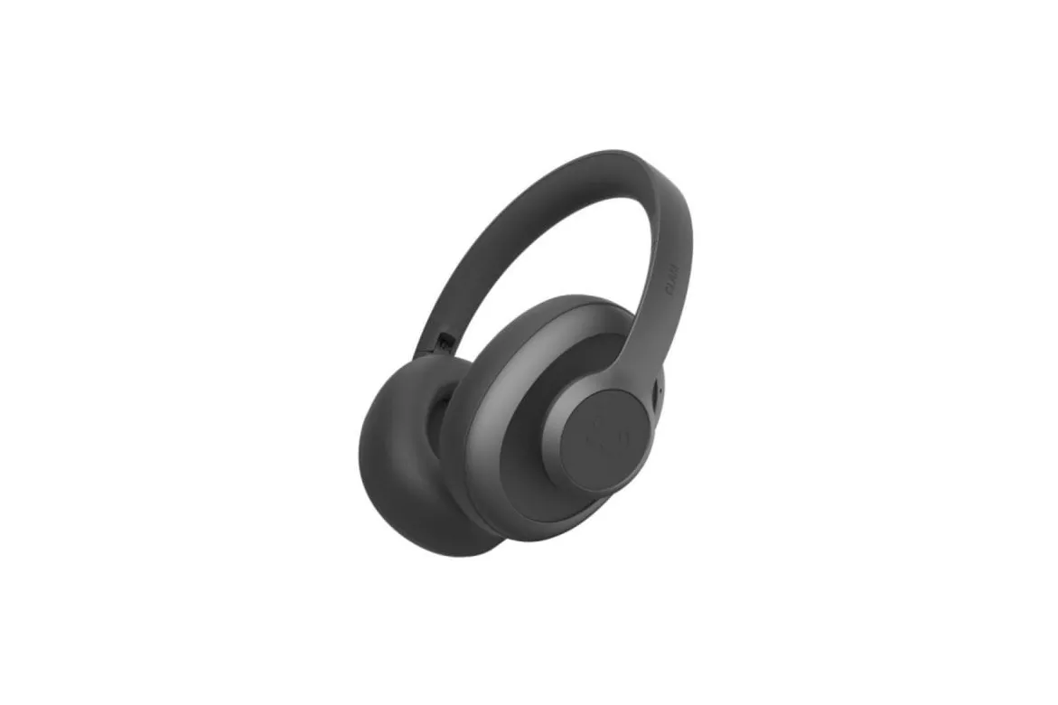 Auricular Fresh 'n Rebel Clam Ace inalámbrico gris, cancelación activa, 60h, Bluetooth 5.2