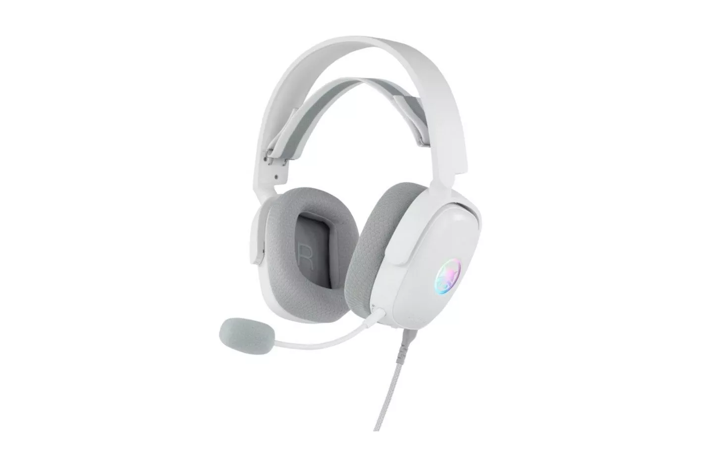 Auricular Gaming Gamiac HS71 Sonido 7.1 Cancelación Ruido RGB 293g USB-C USB-A 3.5mm