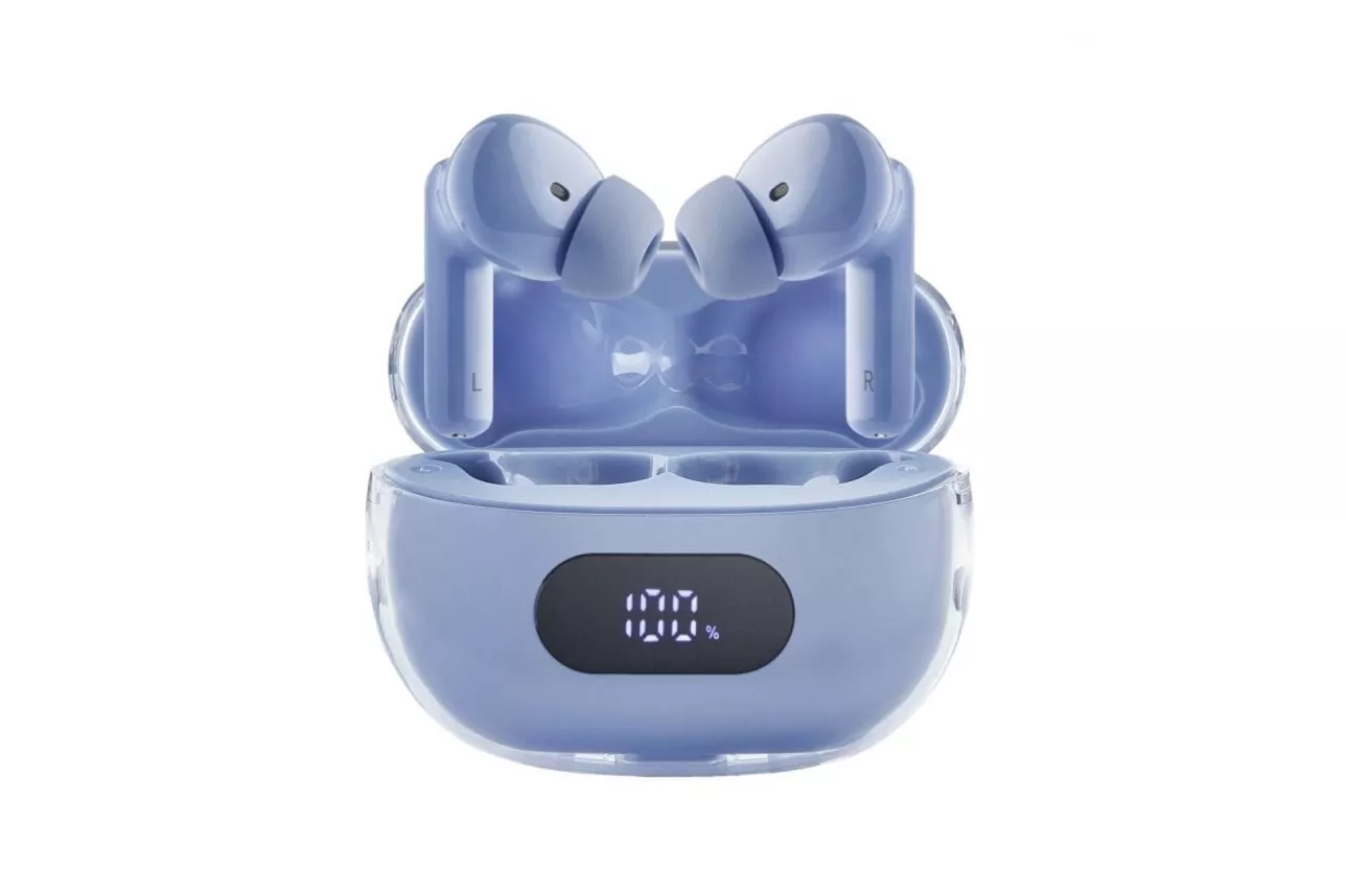 Auricular Intenso T315AE True Wireless Azul ANC Bluetooth 5.4 7,5h Micrófono ENC