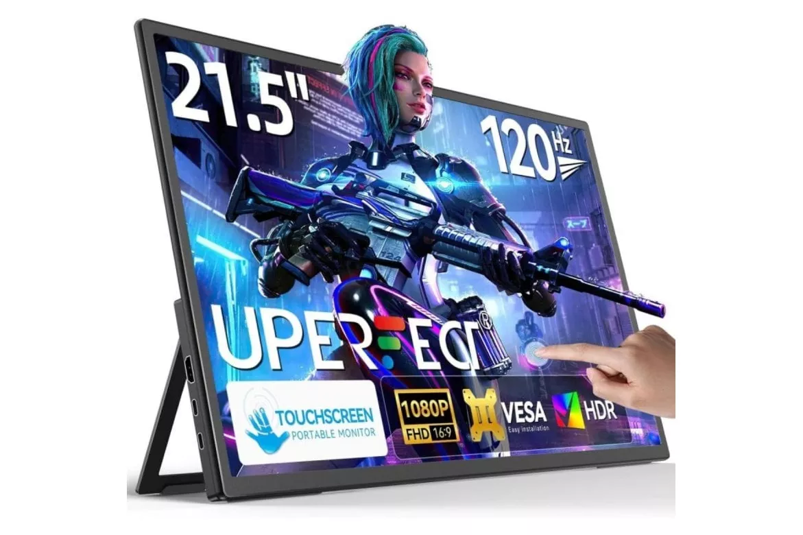 Monitor portátil táctil 21,5