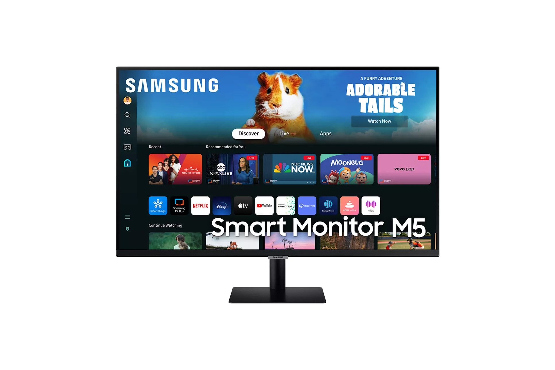 Samsung - Monitor PC Samsung Smart Monitor M5 68,5 cm (27