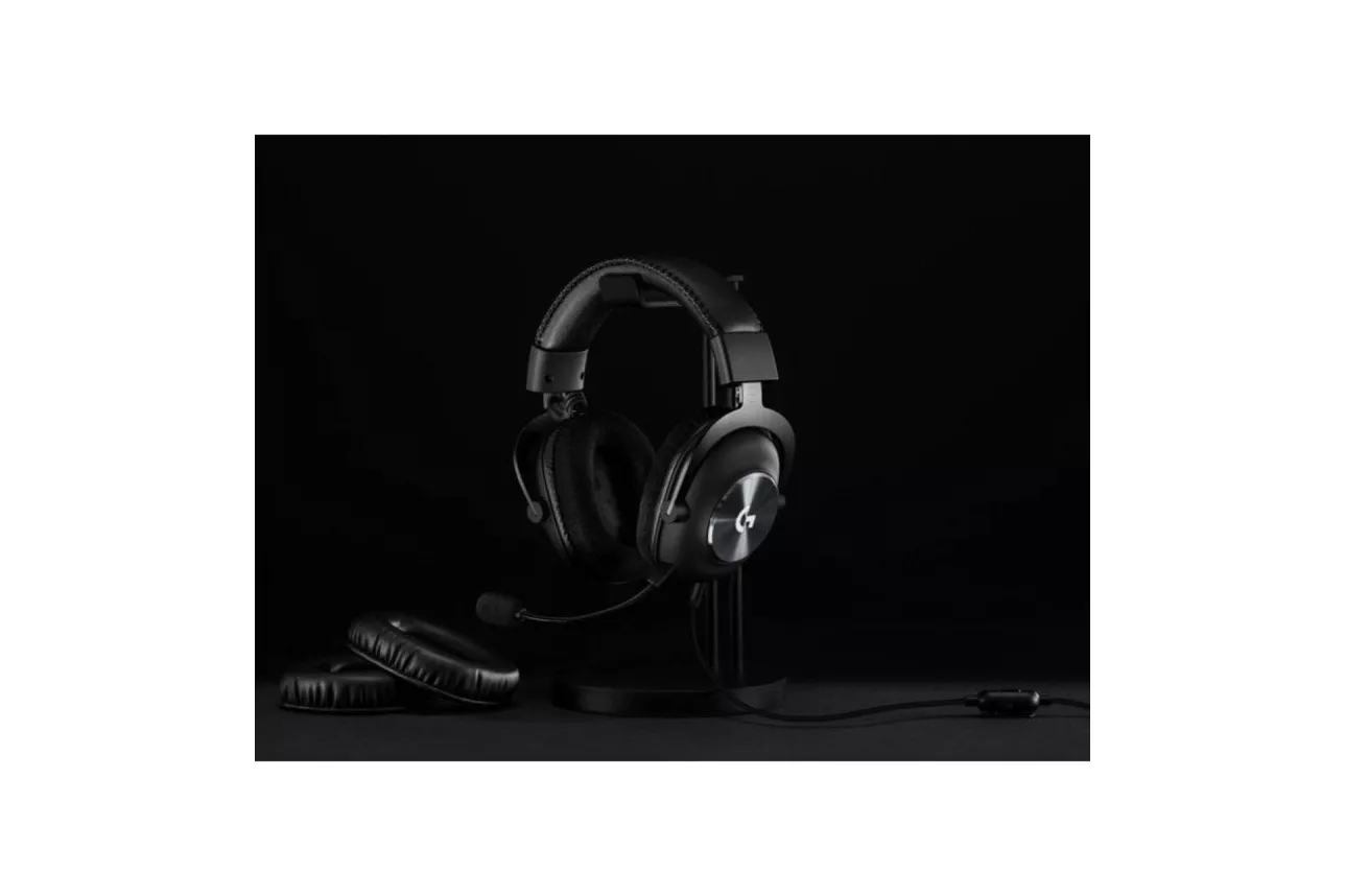 Auricular Logitech G PRO X DTS Headphone:X 2.0 7.1 Alámbrico 20-20000Hz Gaming Micrófono Extraíble Negro