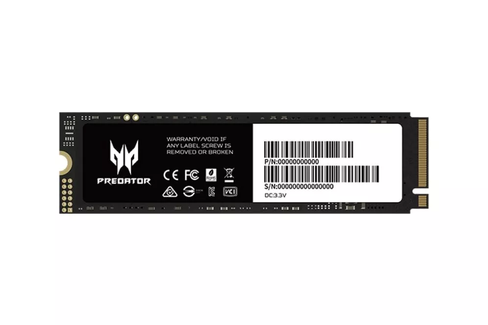 Acer Predator GM7 1TB SSD M.2 PCI Express 4.0 NVMe