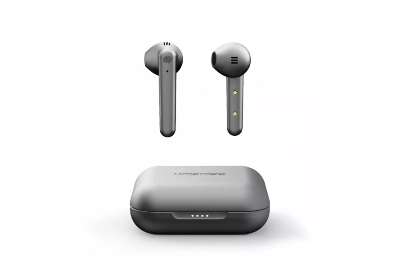 Auricular Urbanista Stockholm Plus Wireless Intraaural Gris Bluetooth IPX4 20h Touch USB-C