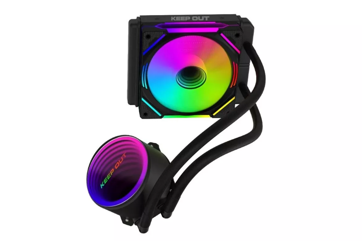 Refrigerador líquido Keep Out XWC-120 ARGB 120mm Aluminio CPU Intel/AMD