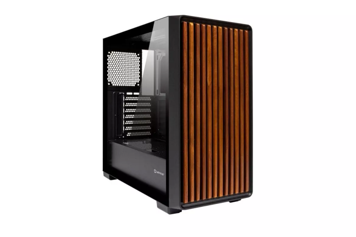 Caja ATX UNYKAch Revelat Madeira Black, Cristal Templado, USB 3.0/Type-C, Soporte GPU 425mm