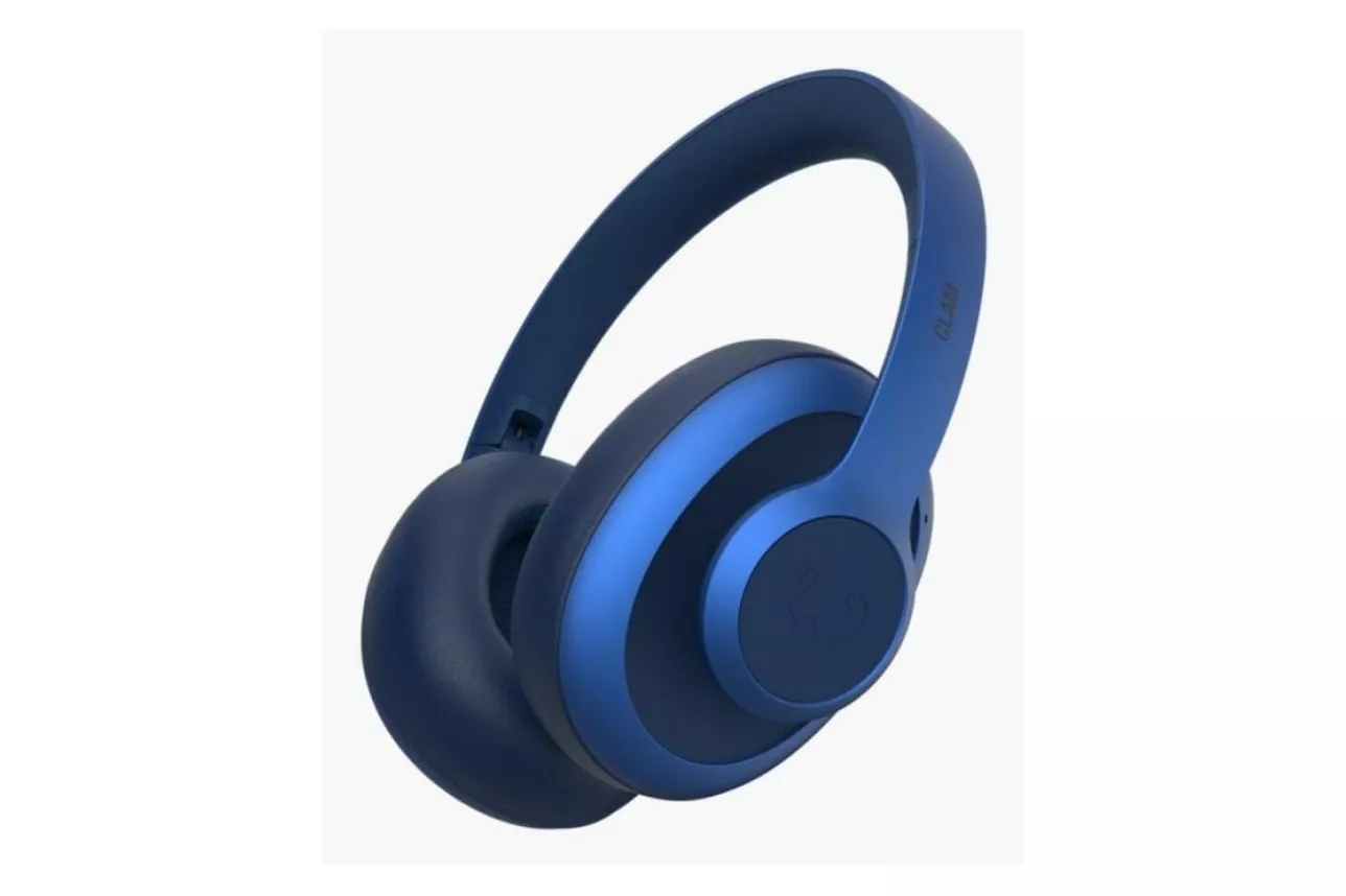 Auriculares Fresh 'n Rebel Clam Blaze Bluetooth 5.2 Azul Plegables Hasta 80h Autonomía