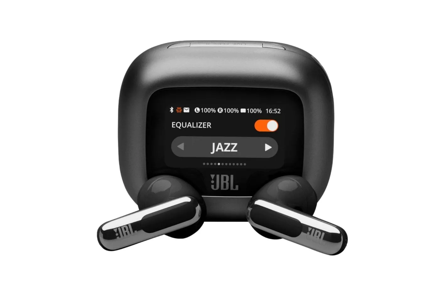 Auriculares JBL inalámbricos Bluetooth con Cancelación de Ruido Adaptativa y Micrófono negros