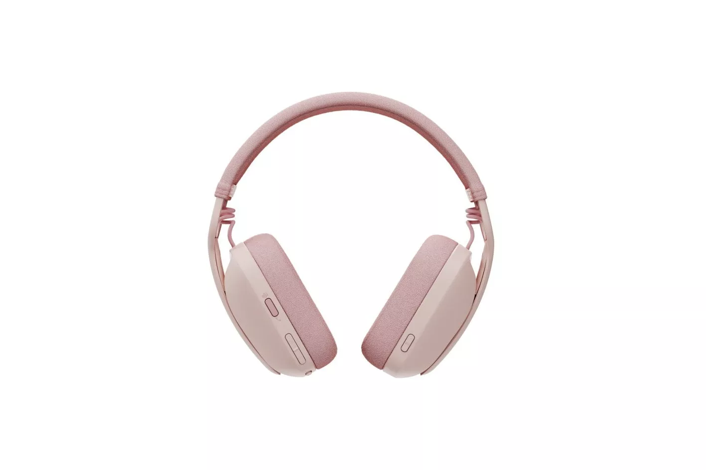Auriculares Logitech inalámbricos bluetooth Zone Vibe UC micrófono retráctil rosa 20h autonomía