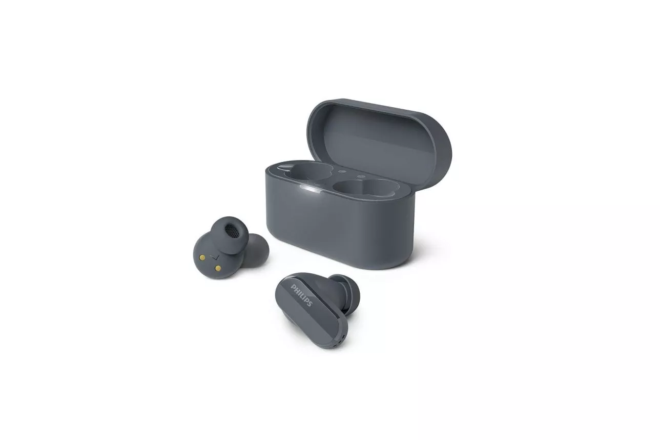 Auriculares Philips inalámbricos TWS bluetooth micrófono negros para llamadas y música