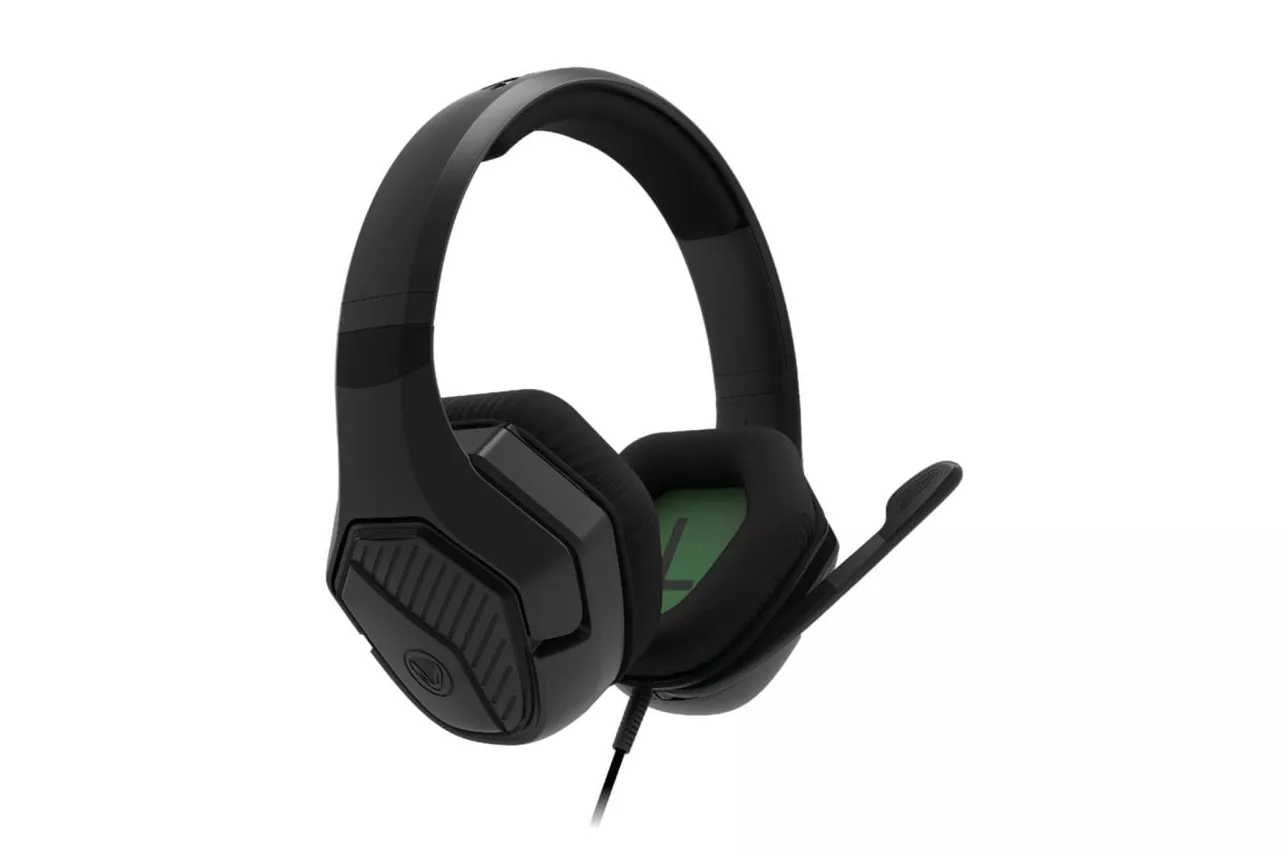 Auriculares Snakebyte con cable para gaming, micrófono, color negro, cable 1.5m