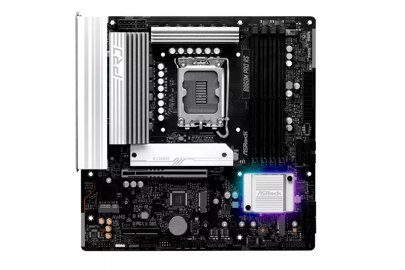 Placa Base ASRock B860M Pro RS WIFI Socket 1851