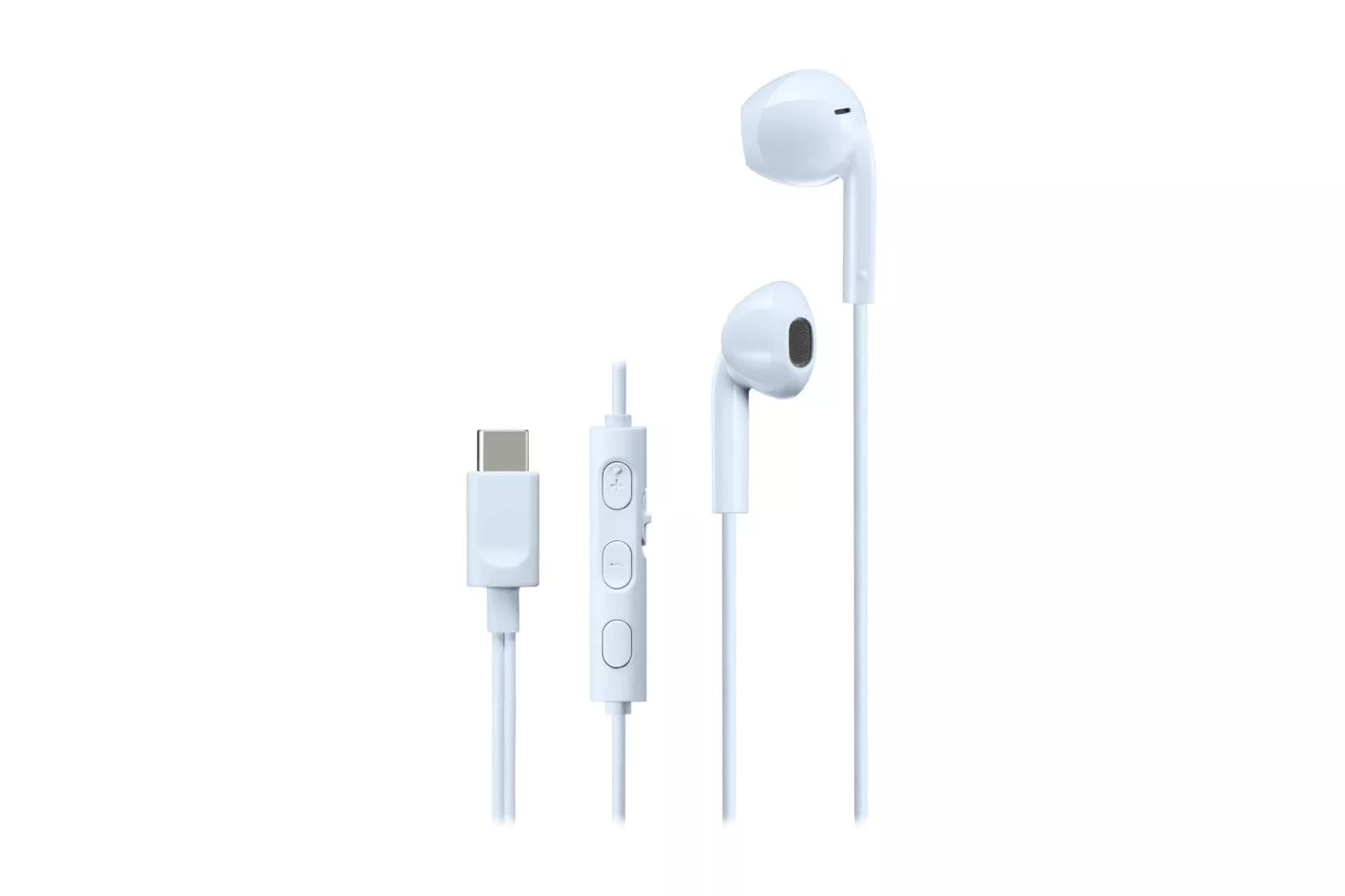 Auriculares JVC HA-FR17UC-A USB-C con DAC Integrado, Micrófono y Mando 3 Botones Azul