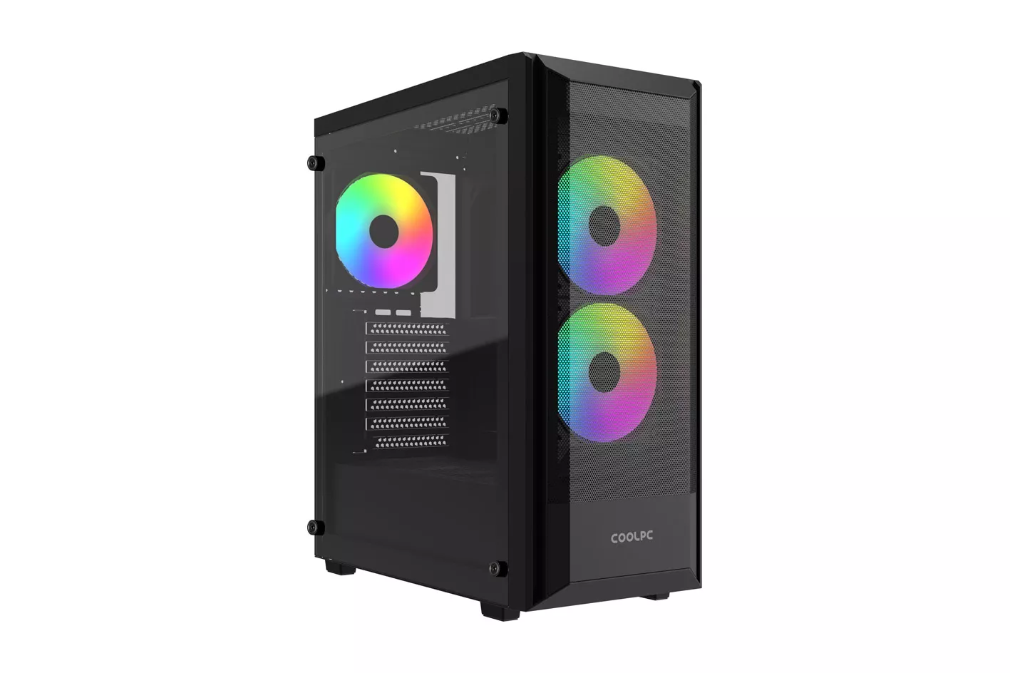 Caja/Torre Coolmod Black Nebula ARGB Negro