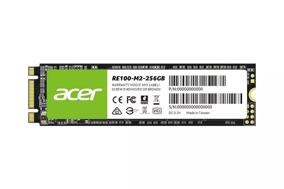 Acer RE100 SSD 256GB M.2 2280 SATA 3