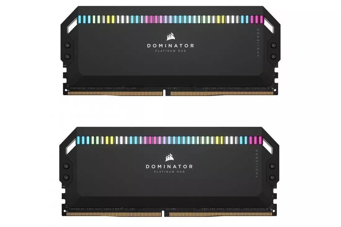 Corsair Dominator Platinum RGB DDR5 5200MHz 32GB 2x16GB CL40 Optimizado AMD