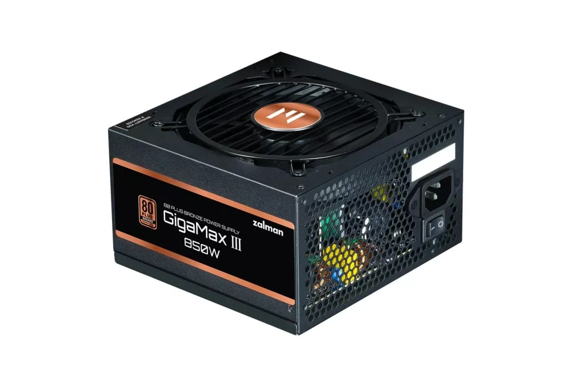 Fuente de Alimentación Zalman 850W 80 PLUS Bronze GigaMax GVIII Semi Modular ATX