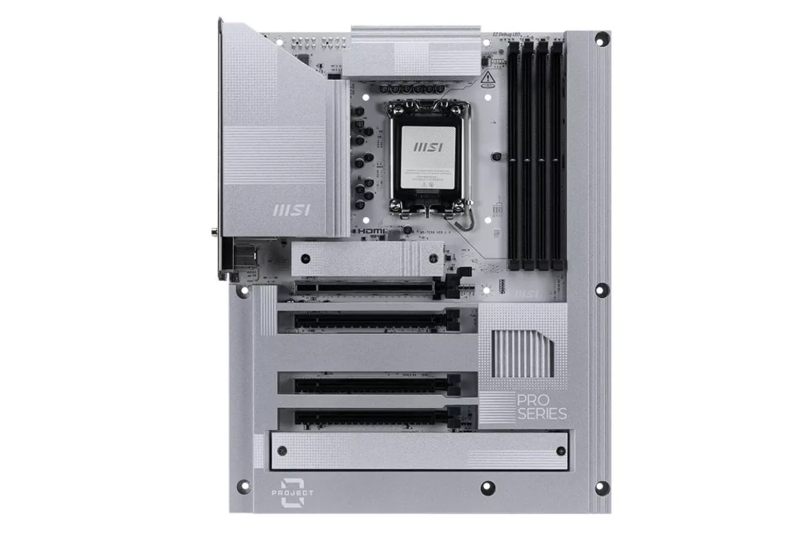 Placa Base MSI Z890 LGA1851 ATX PRO Z890-S WIFI PZ Wi-Fi 7 PCIe 5.0 RAID 7.1CH