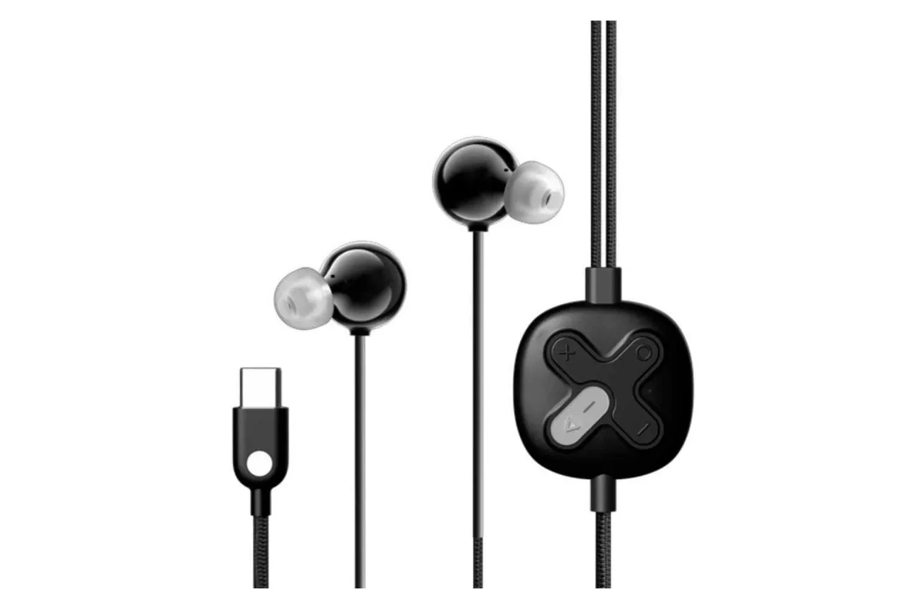 Auriculares HiBy con cable USB-C, Hi-Res, micrófono MEMS y DAC dual