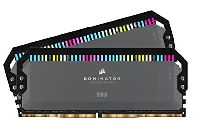 Corsair Dominator Platinum RGB DDR5 5600MHz 32GB 2x16GB CL36 Optimizado AMD