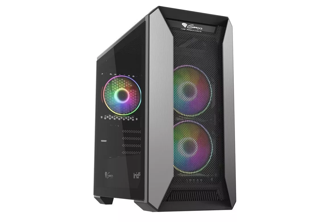 Genesis Irid 513 ARGB Cristal Templado USB 3.0