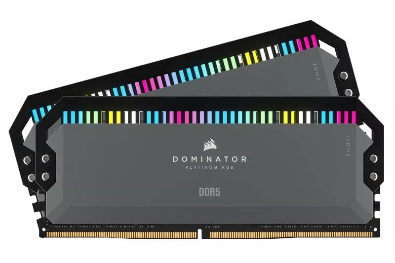 Corsair Dominator Platinum RGB DDR5 5600MHz 64GB 2x32 GB CL40 Optimizado AMD