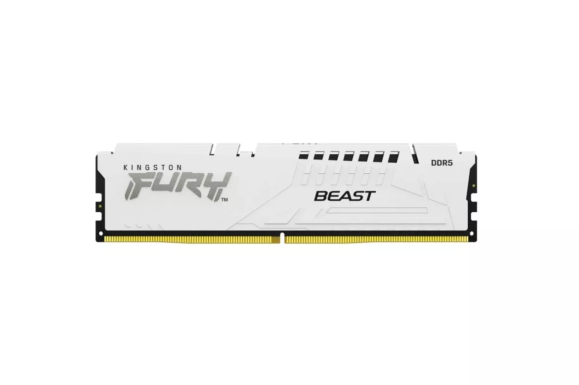 Memoria RAM Kingston 16GB DDR5 6400MT/s FURY Beast White EXPO