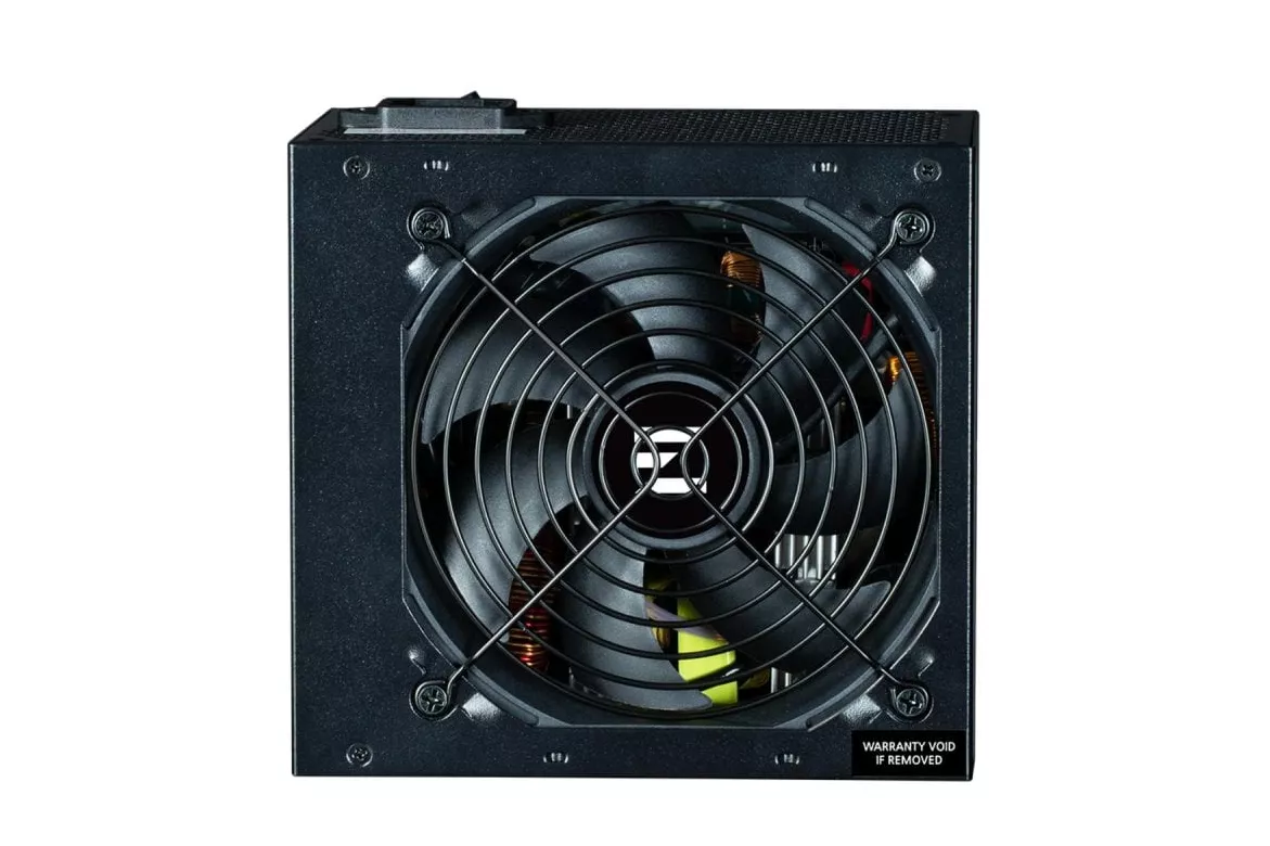 Fuente de Alimentación Zalman 600W Certificación 80 PLUS DecaMax Ventilador 120mm Negro